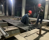 垂直水冷壁管片（8m）|φ32×8mm，截距62.5mm，5連根，總長8m|15CrMoG