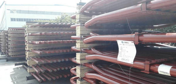 雙面水冷壁管（內(nèi)螺紋）Φ60×12.2mm，材質(zhì)：12Cr1MoVG。含材質(zhì)證明、出廠合格證，水壓試驗(yàn)、通球報(bào)告等資料